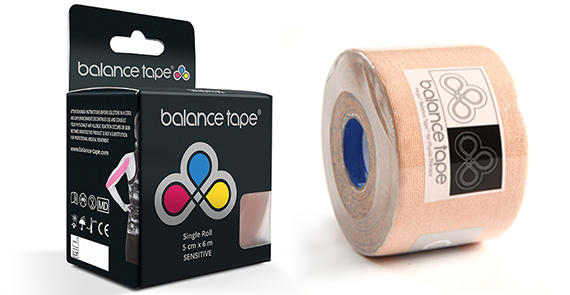 BalanceTape, BalanceTape Sensitive, BalanceTape känslig hud, Balanstejp, Balanstejp känslig hud, Kinesiotejp, Kinesiotejp känslig hud, Kinesiologitejp,Kinesiotape